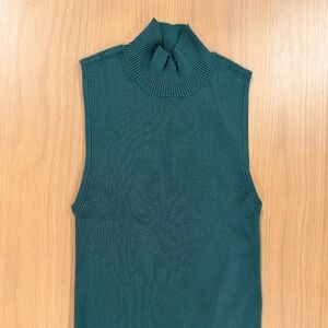 Madewell Sleeveless Mock Turtleneck, XXS